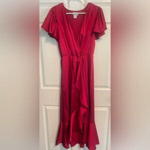 Nicole Miller Vibrant Red Dress